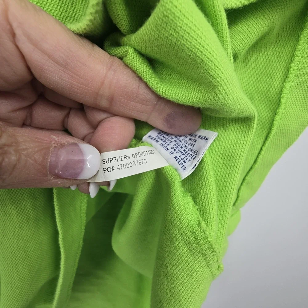 Ralph Lauren RL Lobster Polo Shirt Custom Fit Mens 3XLT Green Preppy‎ Nautical